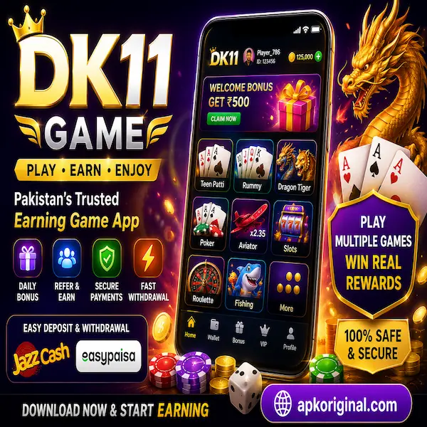 DK11 Game APK Download Best Earning Application