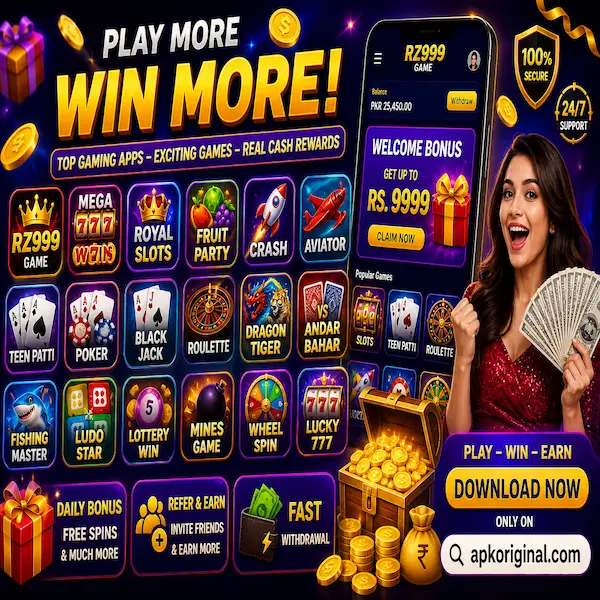 RZ999 Game Download APK In Pakistan 2026